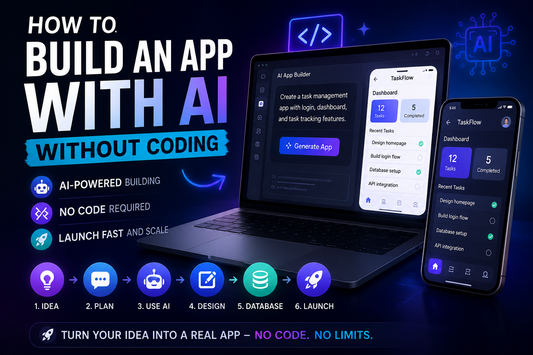How to Build an App With AI Without Coding cover