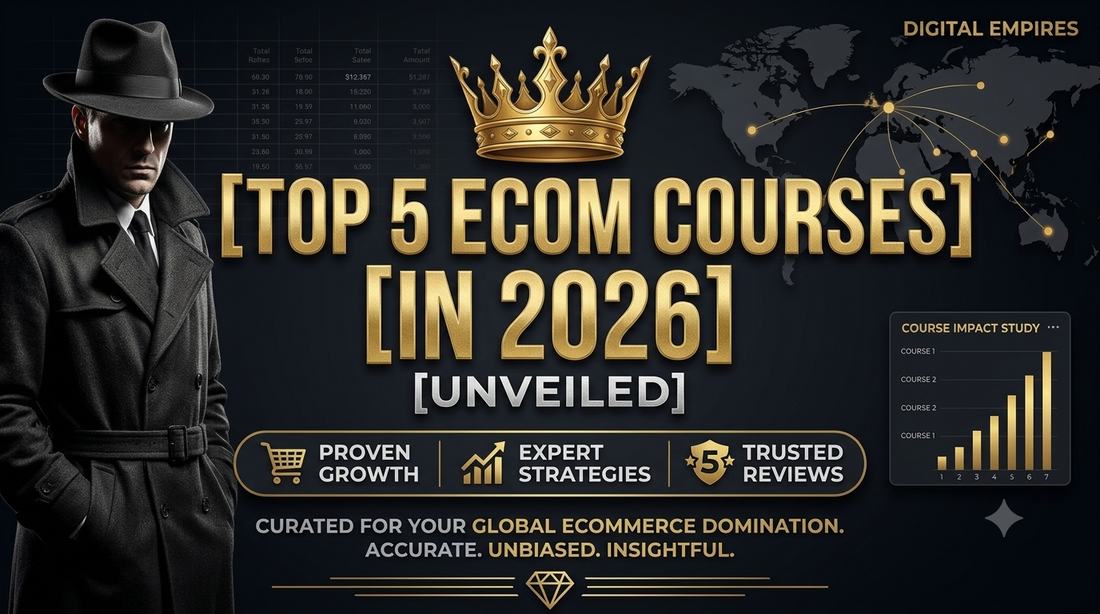 Top 5 eCommerce Courses to Learn Online Business in 2026