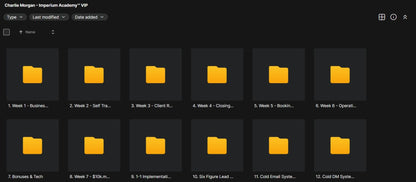 CHARLIE MORGAN - Imperium Academy™ VIP