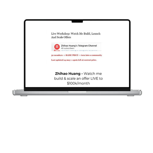 Zhihao Huang – Live Workshop 2026