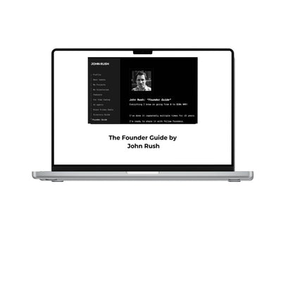 The Founder Guide by John Rush
