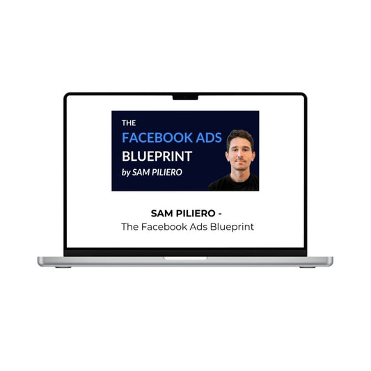 Book cover for "The Facebook Ads Blueprint 2026 Updated" by Sam Pileriero, featuring a professional design with the title and author's name.
