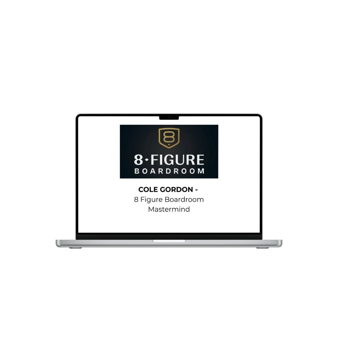 COLE GORDON - 8 Figure Boardroom Mastermind