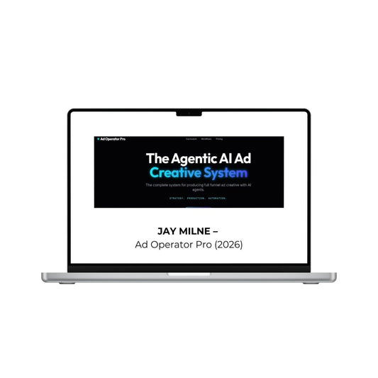 Jay Milne Ad Operator Pro (2026) software interface showing campaign management tools and analytics in a sleek digital dashboard.