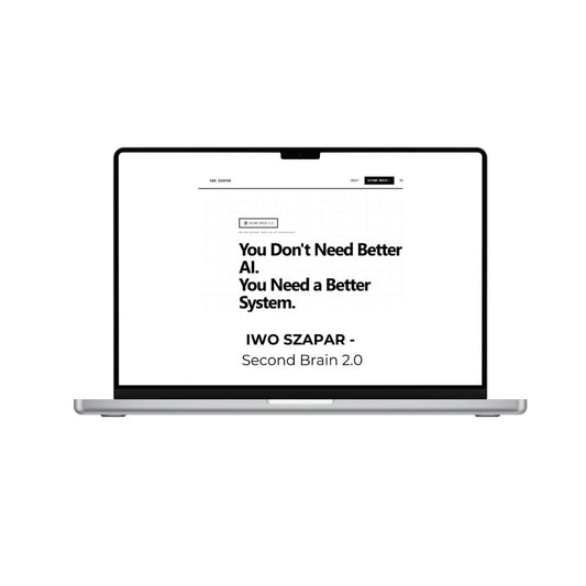 IWO SZAPAR - Second Brain 2.0