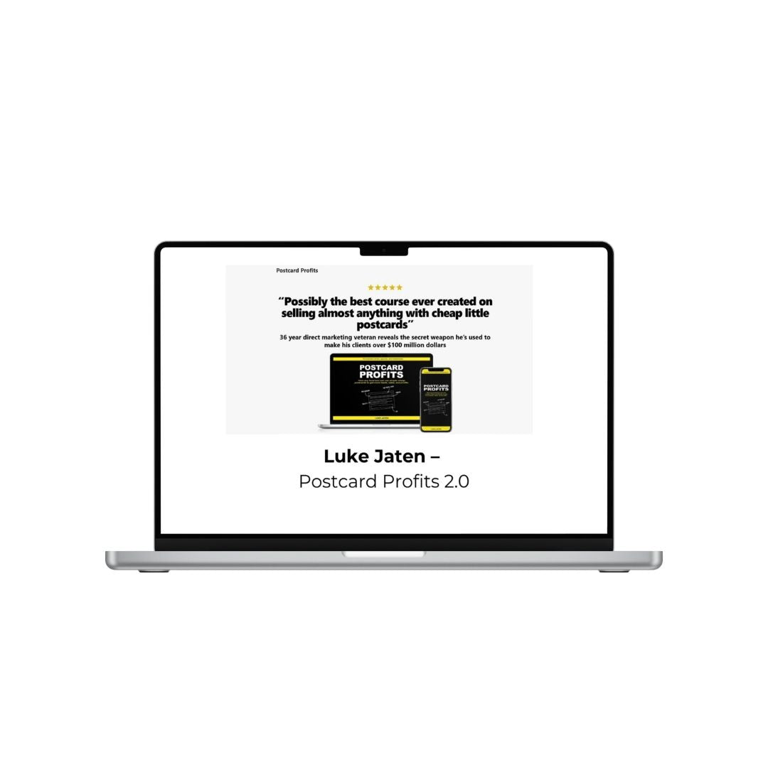 Luke Jaten – Postcard Profits 2.0