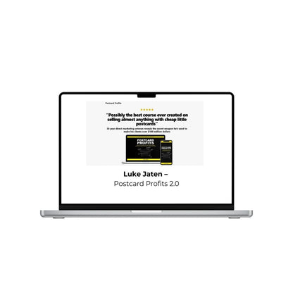 Luke Jaten – Postcard Profits 2.0