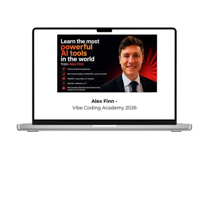 Alex Finn Vibe Coding Academy 2026 cover