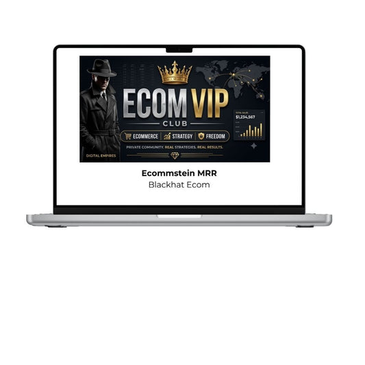 ecommstein-mrr-blackhat-ecom-2026 cover
Ecommstein MRR eCommerce training program
Blackhat Ecom 2026 online business course