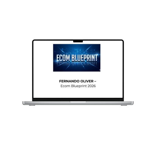 Fernando Oliver Ecom Blueprint June 2026 course cover,
Ecom Blueprint VSL and funnel course
Fernando Oliver direct response eCommerce training
