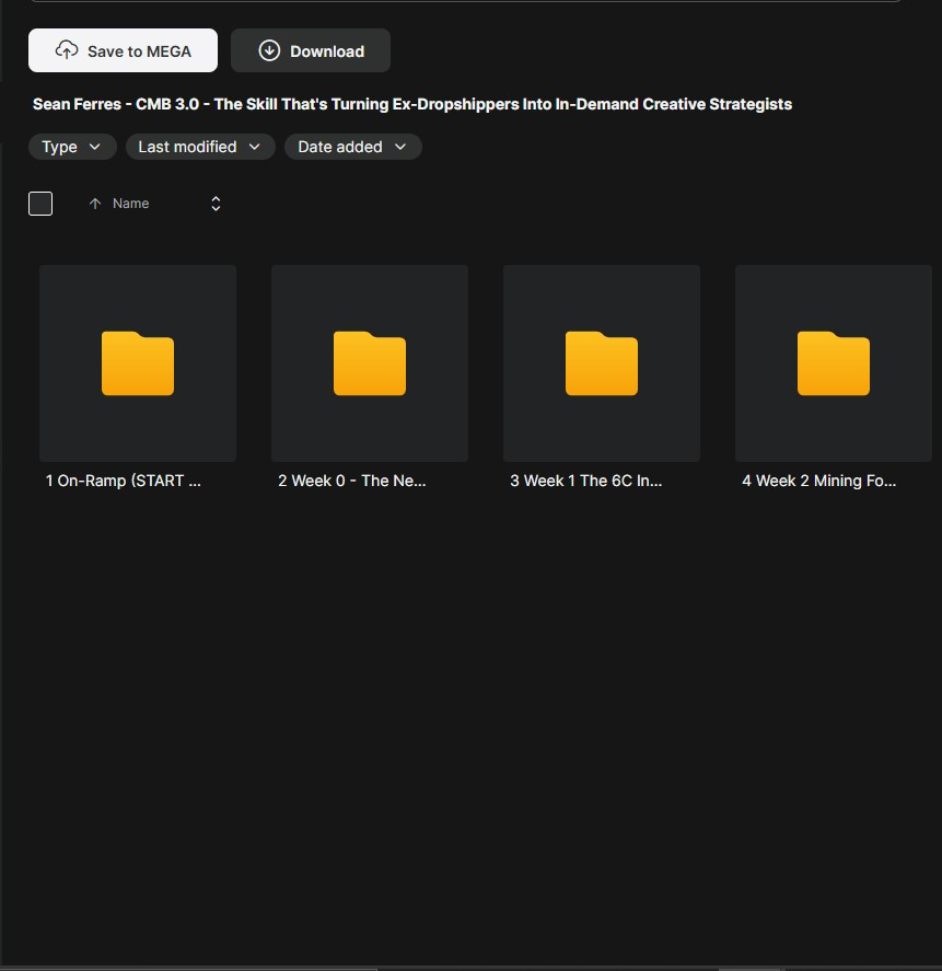 Sean Ferres – CMB 3.0 The Creative Strategist