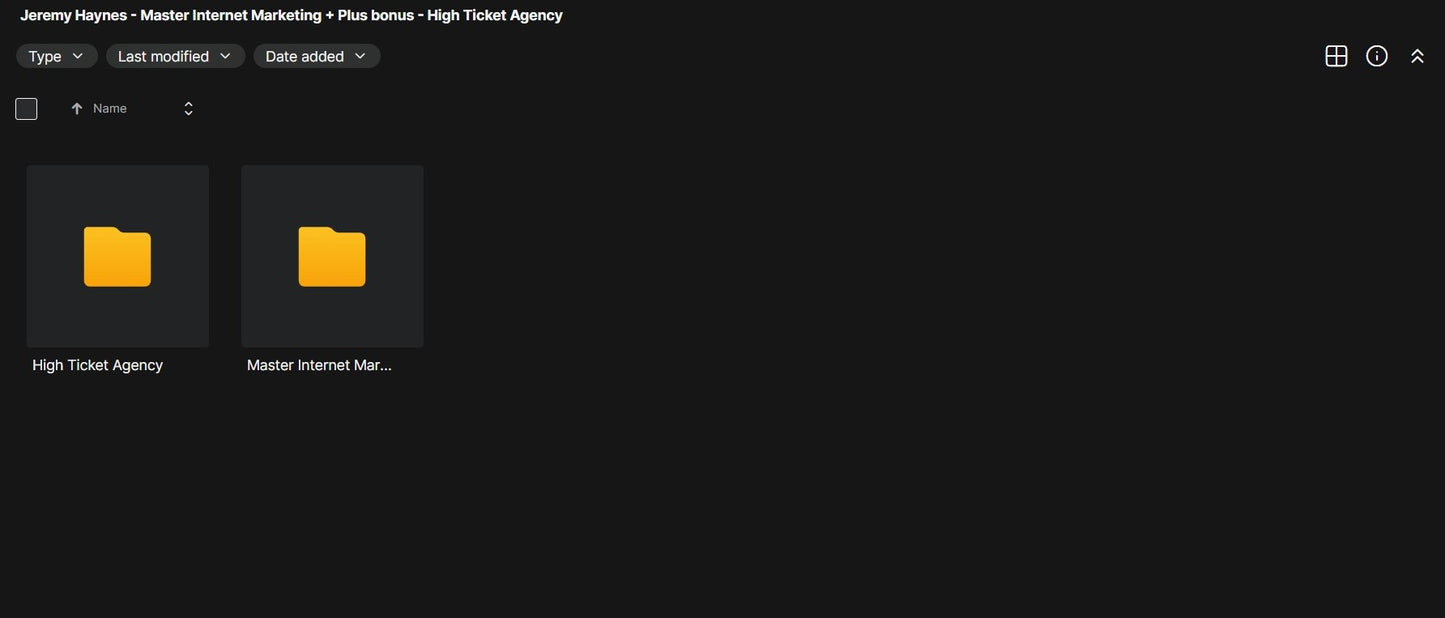 JEREMY HAYNES - Master Internet Marketing + Plus bonus - High Ticket Agency