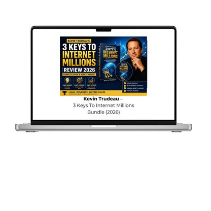 3 Keys To Internet Millions business course,
Kevin Trudeau 3 Keys To Internet Millions Bundle 2026 course cover,
Kevin Trudeau online marketing training