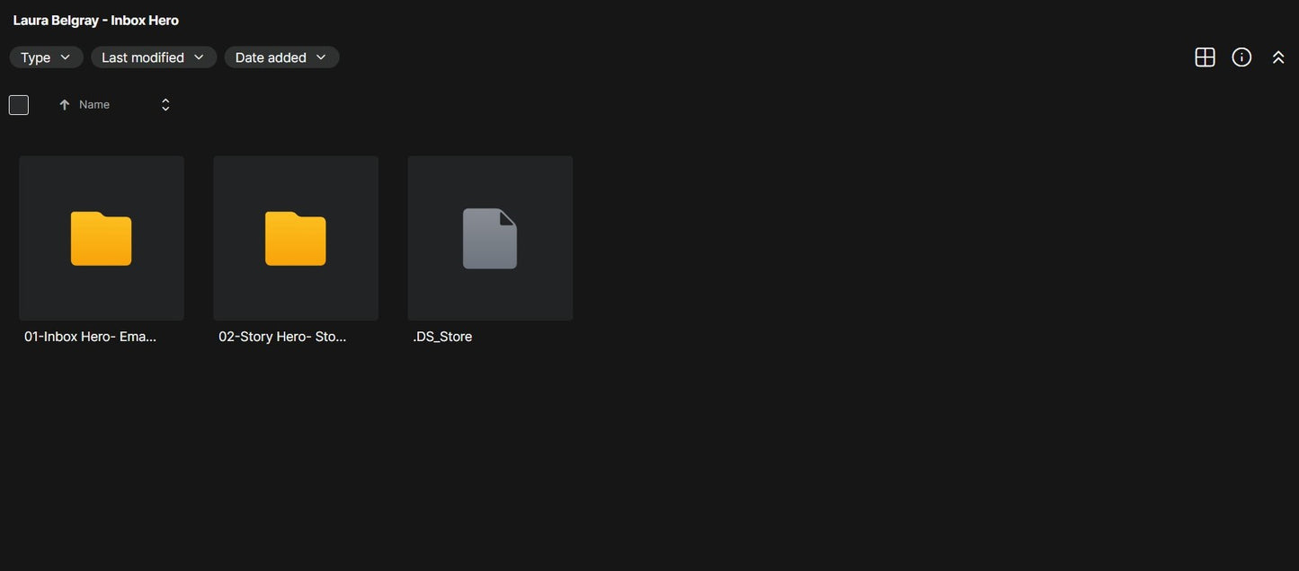 LAURA BELGRAY  -  Inbox Hero