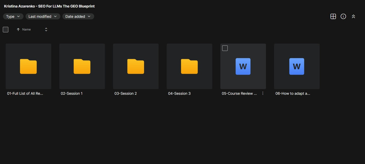 Kristina Azarenko – SEO For LLMs The GEO Blueprint