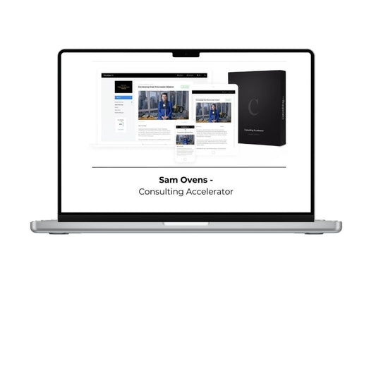 Sam Ovens Consulting Accelerator Blueprint 2023 course cover