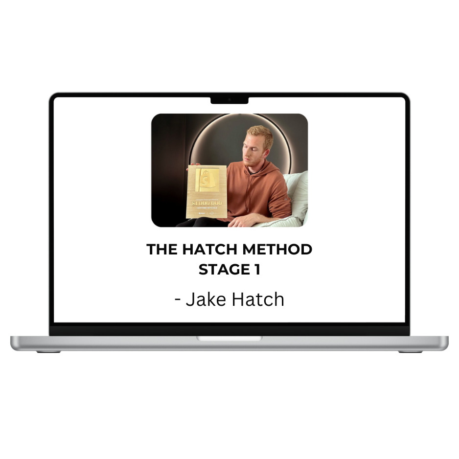 Jake Hatch – The Hatch Method Stage 1