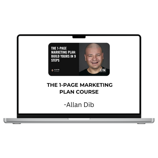 Allan Dib – The 1-Page Marketing Plan Course