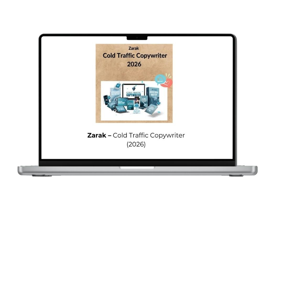 Zarak Cold Traffic Copywriter 2026 course