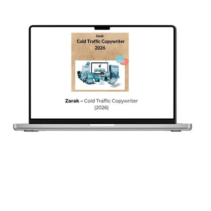 Zarak Cold Traffic Copywriter 2026 course